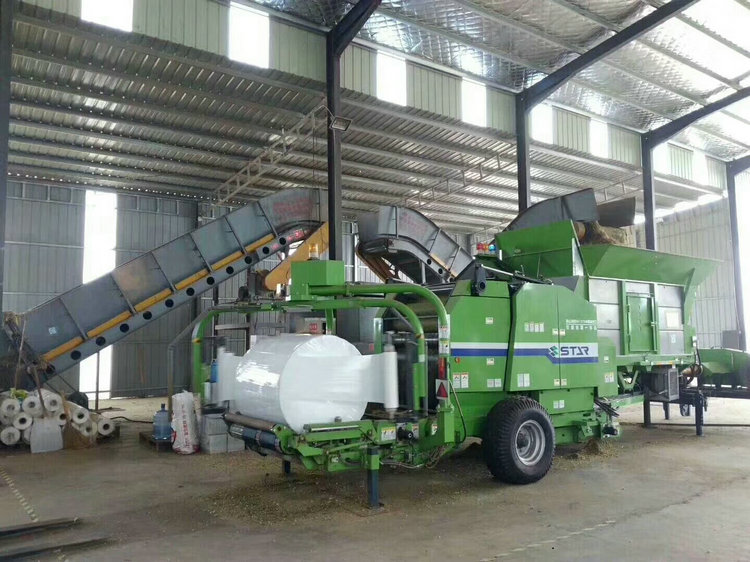  牧草加工生產(chǎn)線